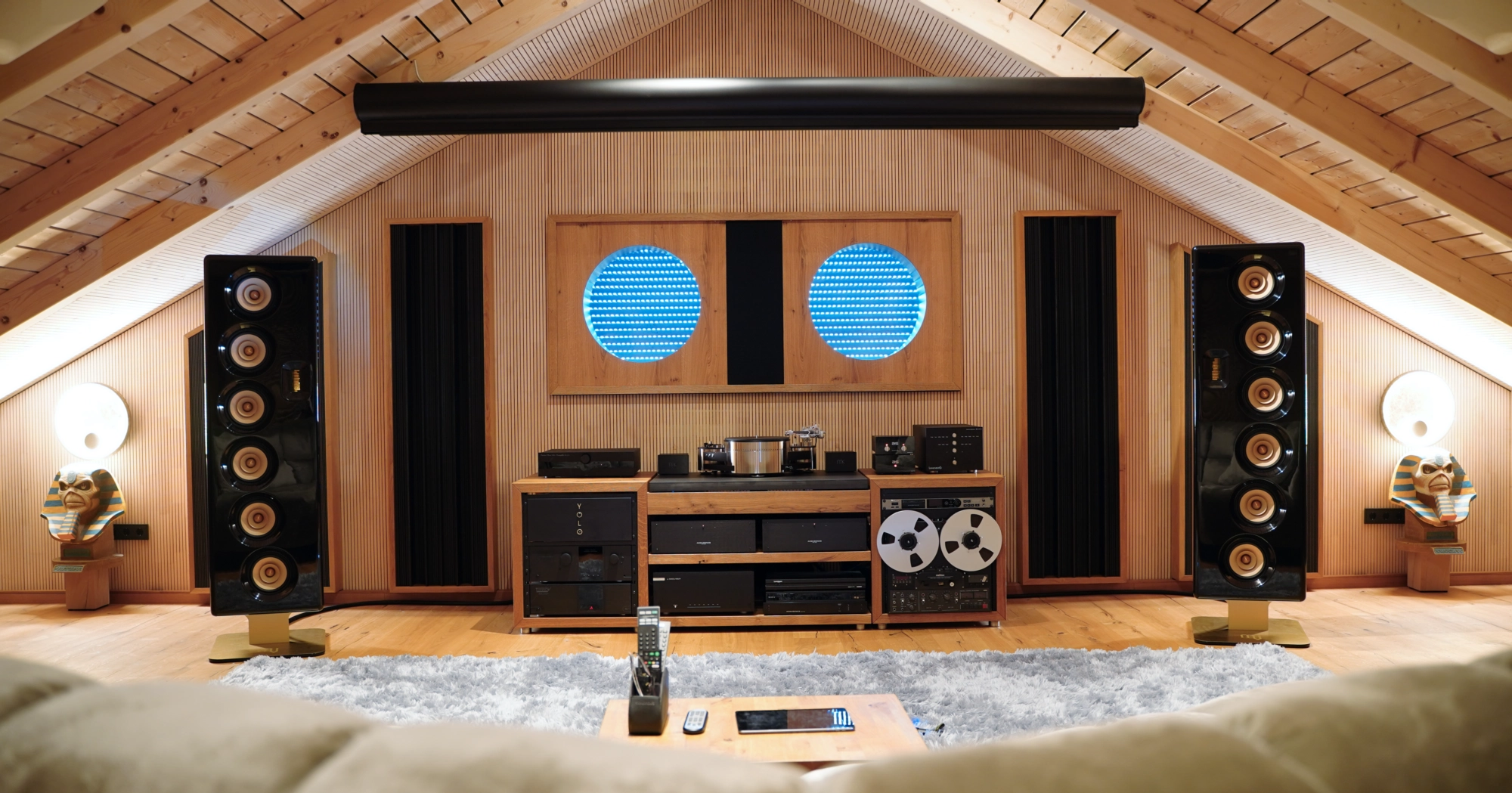 Hörraum für Highend Stereo Heimkino Audio Freak