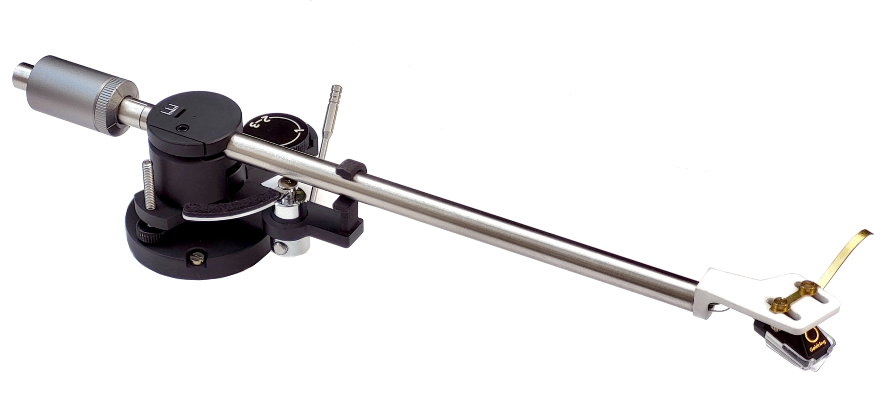 Korf TA-SF9 Tonarm seitlich von oben links