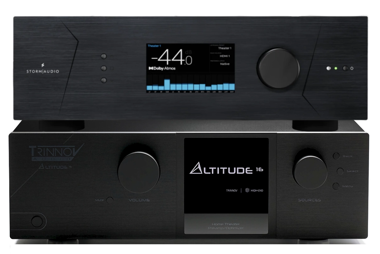 Stormaudio Core 16 über Trinnov Altitude 16