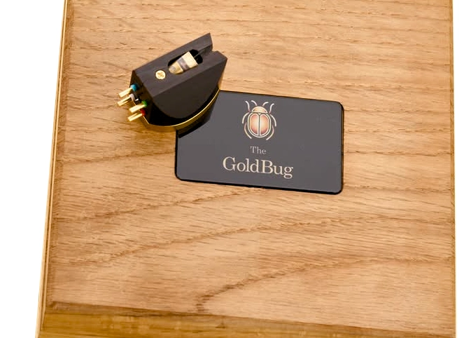 Tonabnehmer The Goldbug auf Schatulle