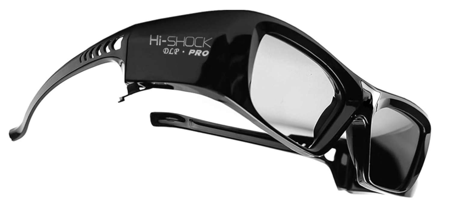 Hi-SHOCK DLP Pro 7G Black Diamond 3-D-Brille für Projektoren