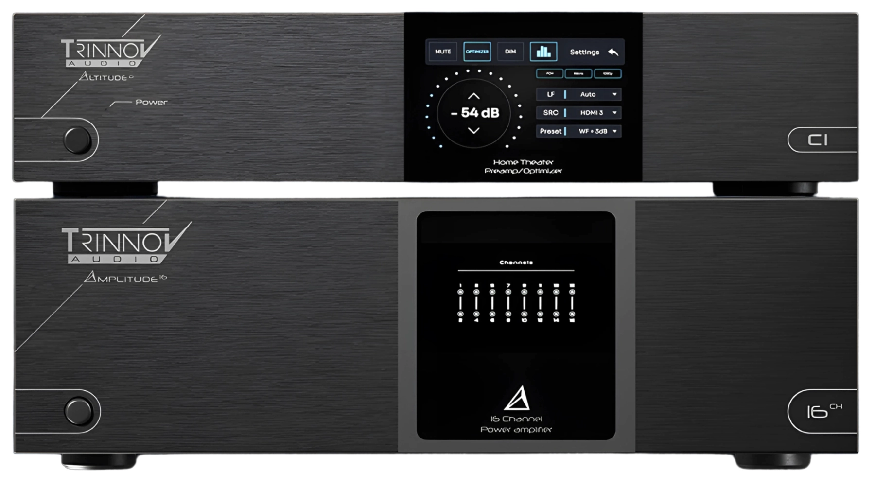 Trinnov Altitude CI auf Trinnov Amplitude 16