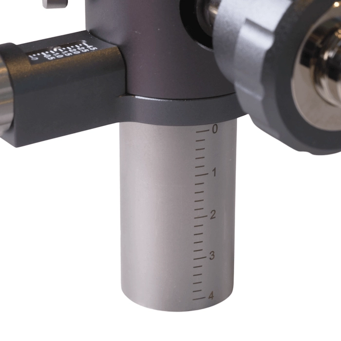 Skala für Höhenverstellung am Schaft des GrooveMaster 2