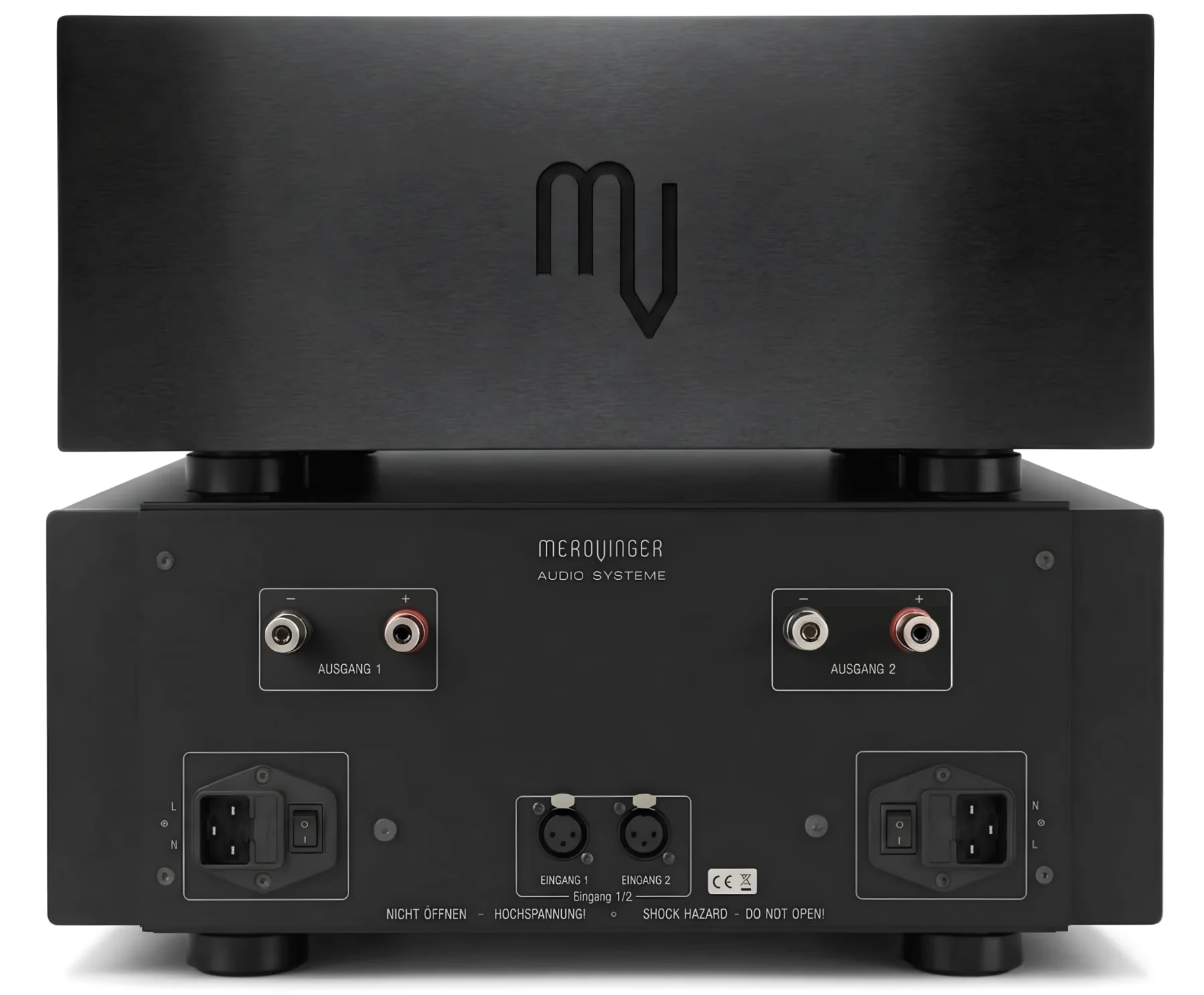 MeroVinger Supreme 2K-2 Endstufe: Front- und Rückansicht