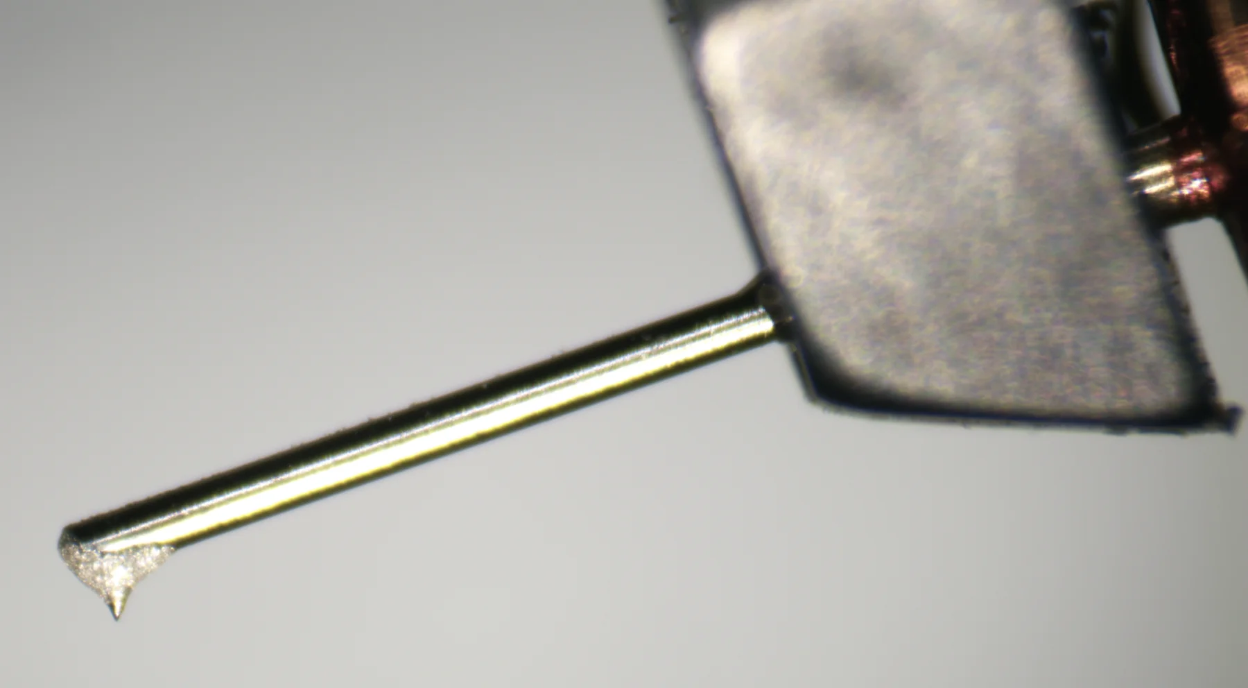 Detail Nadelträger und Diamant des AIDAS Tru-Stone Gold Web
