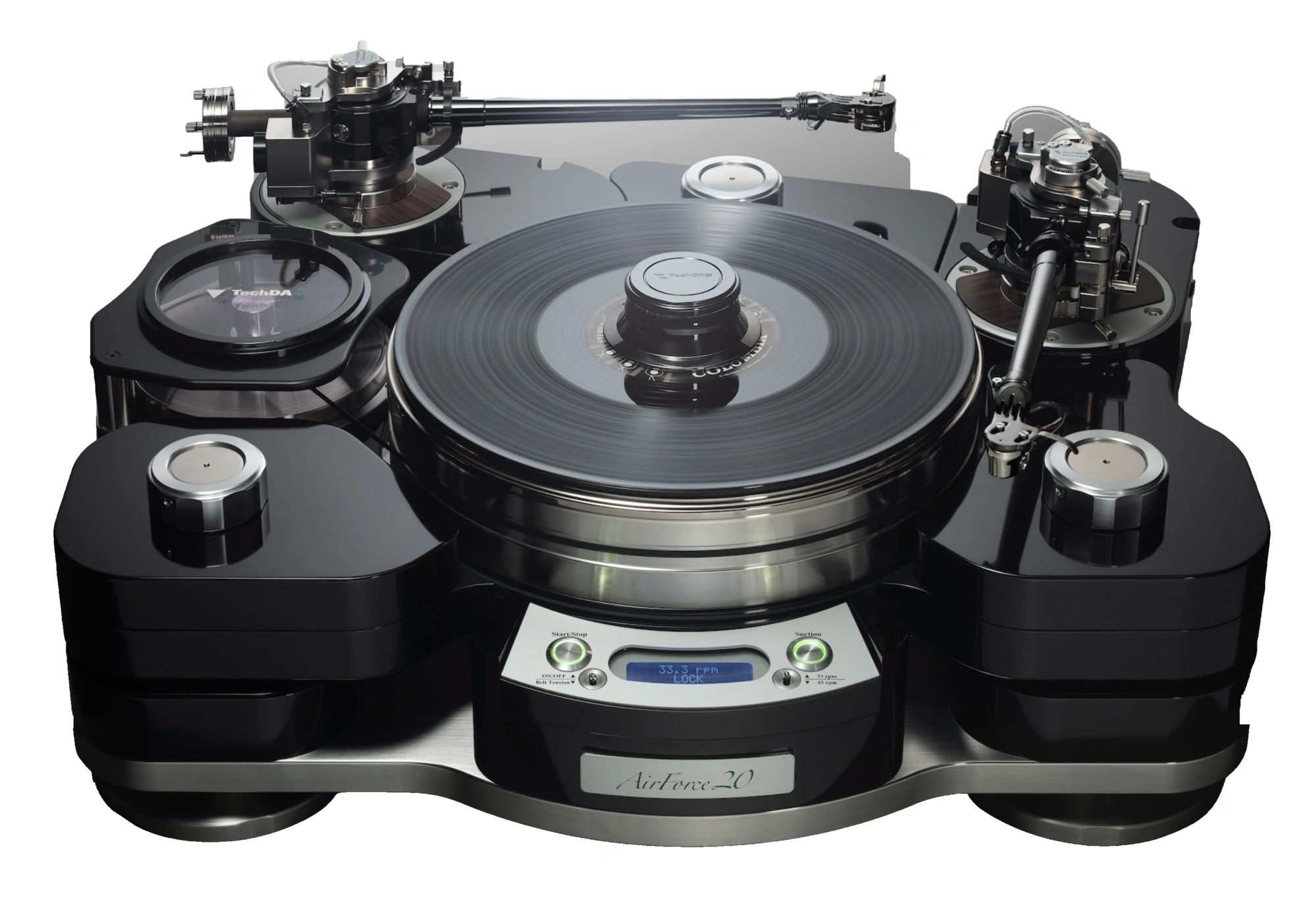 TechDas Air Force 20 mit 2 Tonarmen